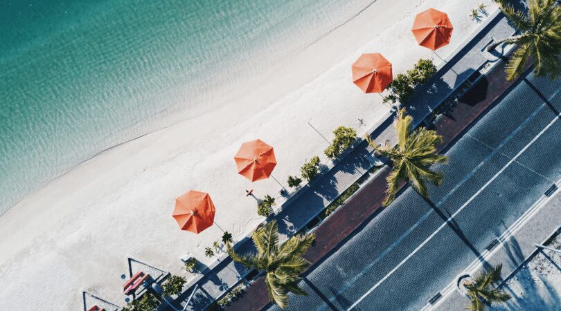 A beach in maldives