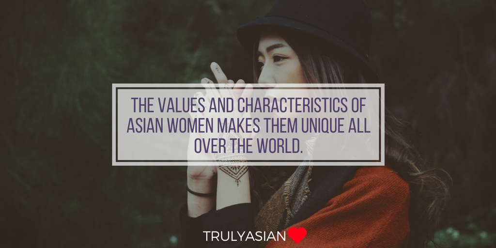 Asian woman values and characteristics