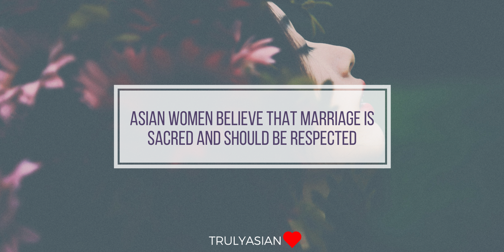 Asian woman religious characteristics