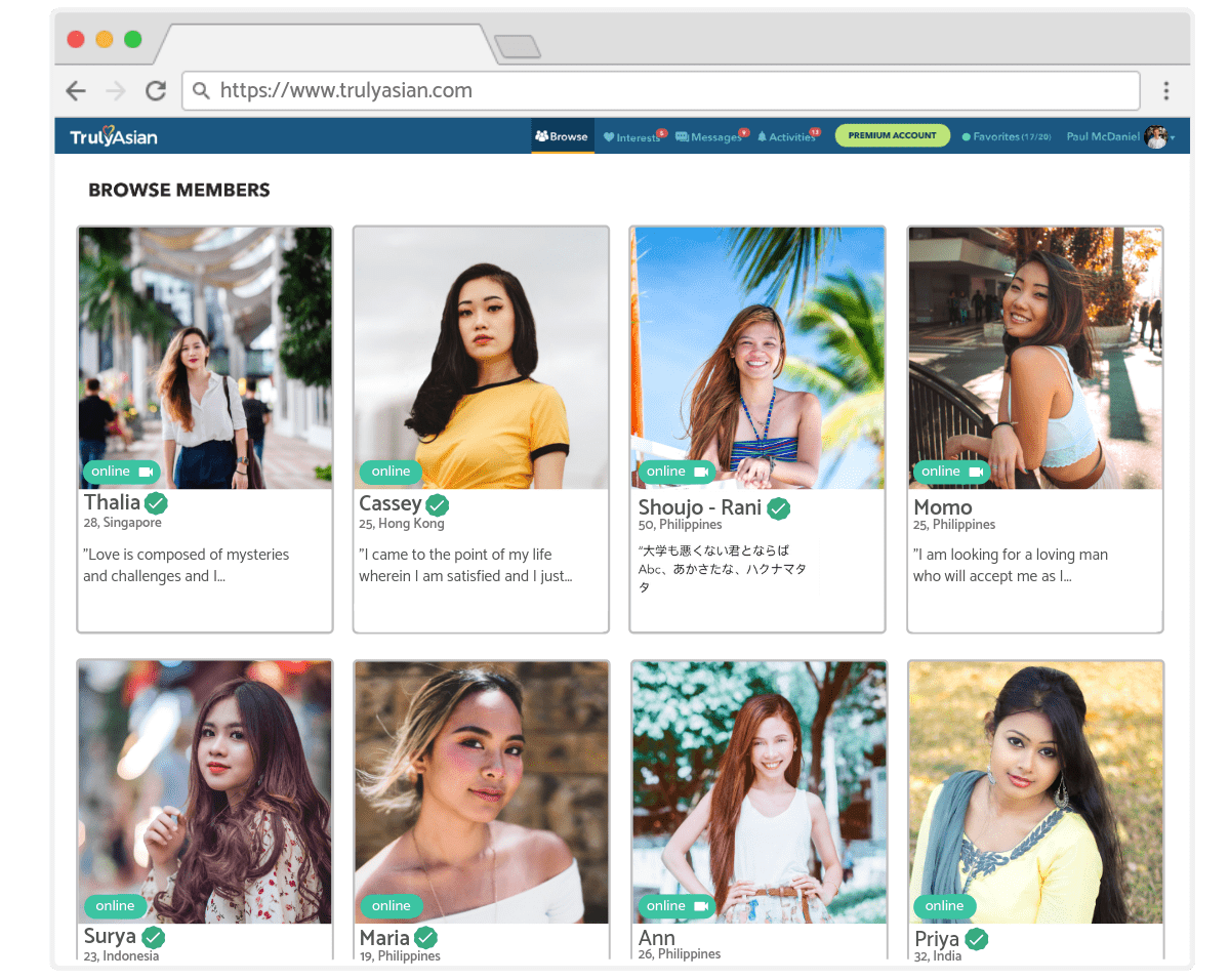 Asian dating website in Rio de Janeiro