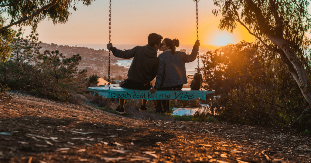 Malaysian couple in swing